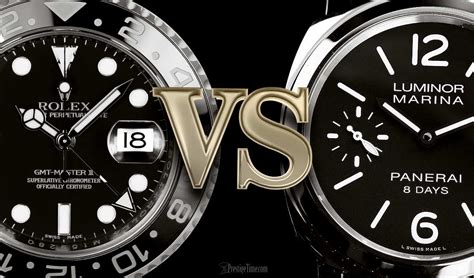 orologi panerai o rolex|Panerai vs Rolex: Comparing Two Iconic Luxury Watch Brands.